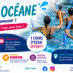 ADHÉREZ !💦 AQUA-T-OCÉANE Bouger, nager, s’amuser ! 🌊 Le plaisir du sport dans l’eau pour tous !